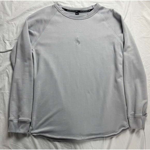Ryderwear Other - RYDERWEAR Mens Gray Crewneck Sweatshirt Raglan Sleeve Logo Size M